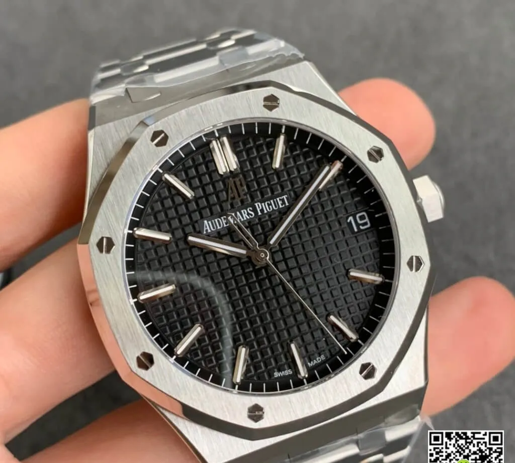 Audemars Piguet Royal Oak 15500ST.OO.1220ST.03 ZF Factory 1:1 Best Edition Replica Watch Silver Strap